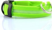 OPRUIM UITVERKOOP! Lichtgevende Hondenhalsband (Groen)