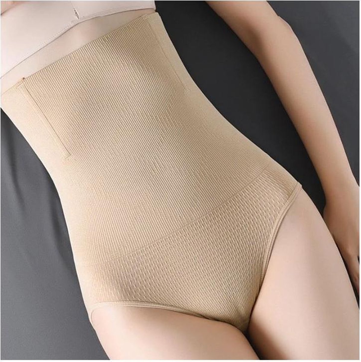 Sous-vêtements taille haute L Beige façonnant le ventre perte de poids  Cummerbund Body