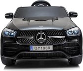 Kindervoertuig - elektrische auto - accuvoertuig - "Mercedes GLE450"  - 12V7AH batterij + 2,4 Ghz + lederen stoel + EVA