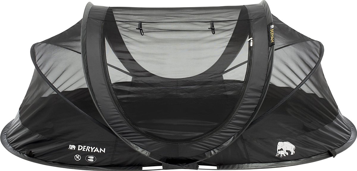 Deryan Luxe Pop-up reisklamboe - Lichtgewicht 2 persoons klamboe – Geimpregneerd - Slaapcompartiment voor tent - Binnentent