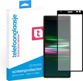 Telefoonglaasje Screenprotectors Geschikt voor Sony Xperia 10 Plus - Volledig Dekkend - Gehard Glas Screenprotector Geschikt voor Sony Xperia 10 Plus - Beschermglas van rand tot rand