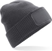 Beechfield - Unisex Thinsulate Printer Beanie (Grijs)