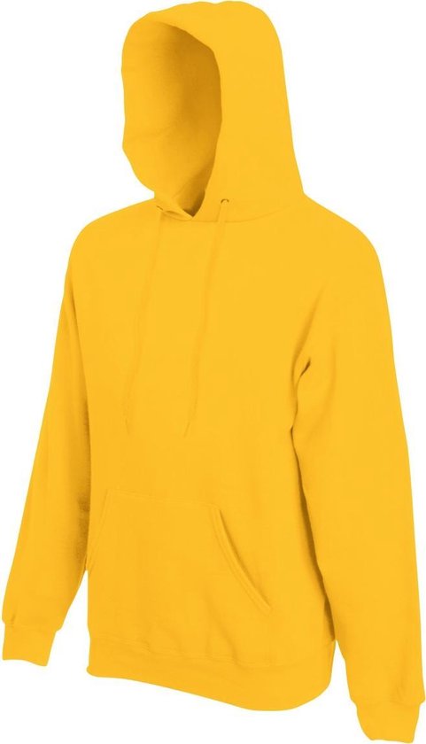 Fruit of the Loom - Classic Hoodie - Geel - M