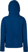 Fruit Of The Loom Vrouwen Dames Fit Sweatshirt Met Capuchon / Hoodie (Marine)