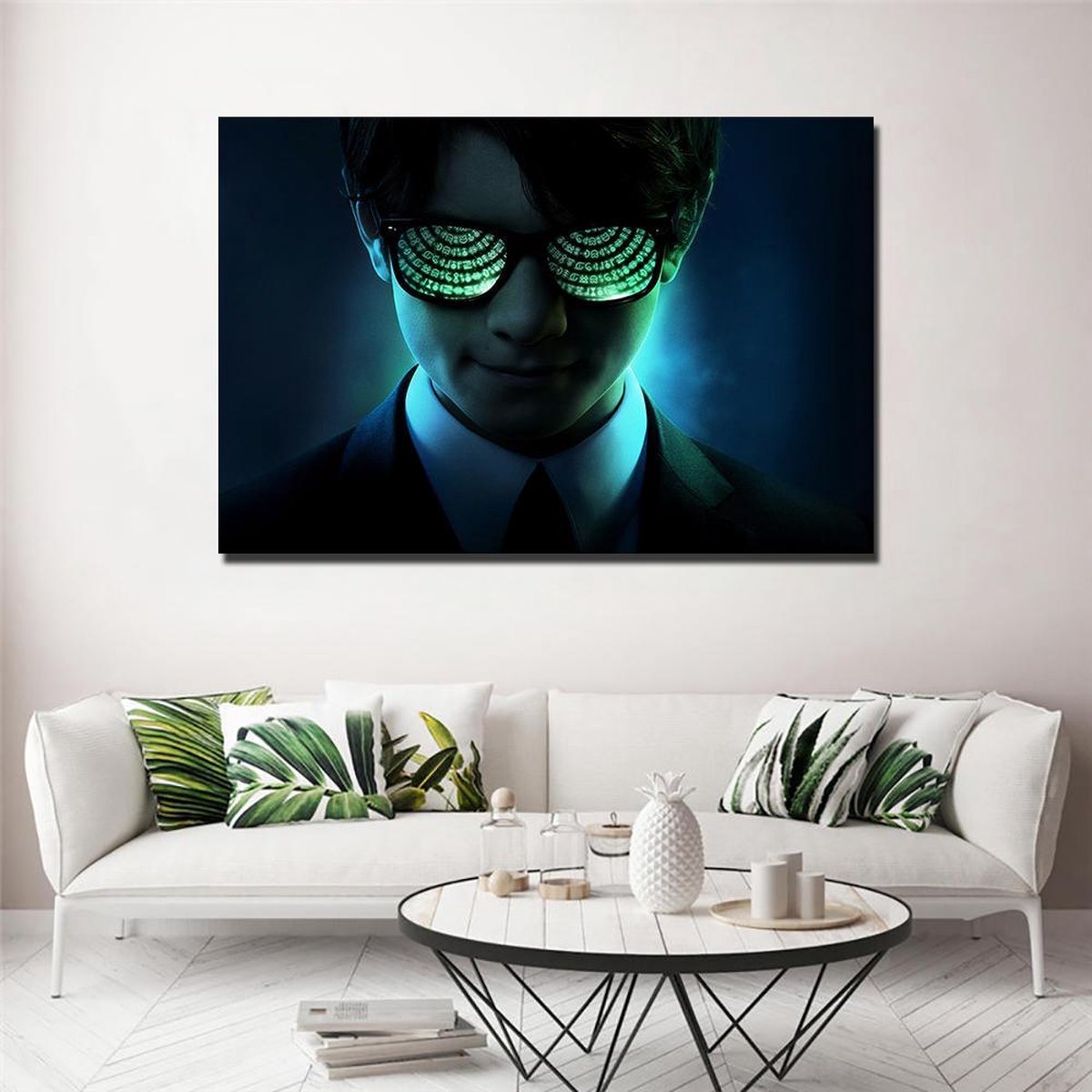 Allernieuwste Canvas Schilderij Artemis Fowl Film 2020 - Kunst - Realistisch - Film - 50 x 70 cm - Kleur