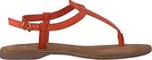 Lazamani 75.618 Sandalen - Dames - Oranje - Maat 39