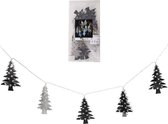 Home Society - Led guirlande kerstboom - aluminium - 160 cm