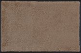 Paillasson Kleen-Tex Wash & Dry Taupe, 60 x 90 cm.