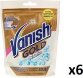 VANISH Gold Vlekverwijderaar Oxi Action Voor Witte Kledij & Textiel - Briljant Wit In 30Sec - 250g x 6 Stuks