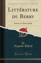 Litterature Du Berry