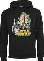 Heren Hoodie Star Wars Vintage Montage Hoody