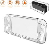 Deluxe Hard Cover Beschermhoes Sleeve Geschikt Voor  Nintendo Switch Lite Console - Hoes Protector Shell Sleeve - Voor Optimale Bescherming - Transparant