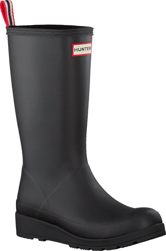 Hunter Original Play Short Wellington Regenlaarzen Maat 4041 Vrouwen zwartwitrood Hunter Original Play Short Wellington Regenlaarzen Maat 4041 Vrouwen zwartwitrood