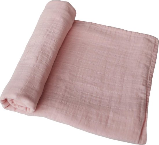 Mushie Hydrofiele doek XL - 120x120cm - Rose Vanilla