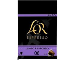L'OR ESPRESSO Lungo Profondo koffiecapsules - 6 x 10 stuks