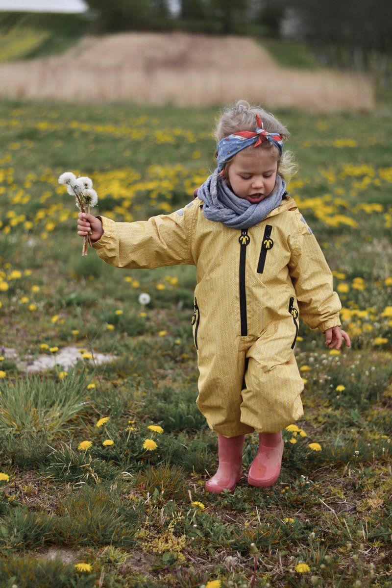 Ducksday regenpak voor kinderen unisex - Yellow falcon — afbeelding 6