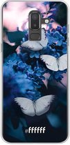 Samsung Galaxy J8 (2018) Hoesje Transparant TPU Case - Blooming Butterflies #ffffff