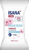 ISANA Reinigingsdoekjes Alcohol -Reinigingsdoekjes Desinfectie (15 stuks)