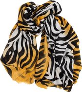 sjaal tijger geel