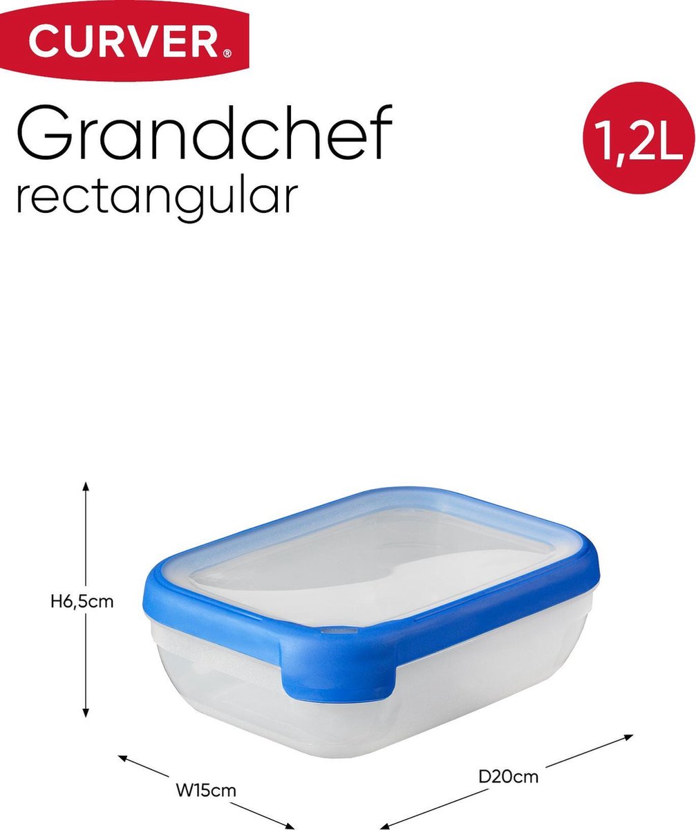 Boîte de conservation alimentaire Grand Chef 0,75 l CURVER