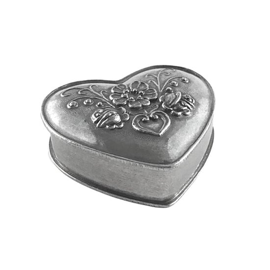 Mellow Aan openbaar Klein Metalen doosjes - Hartendoosje - Metalen doosje met deksel -  Valentijn geschenk... | bol.com