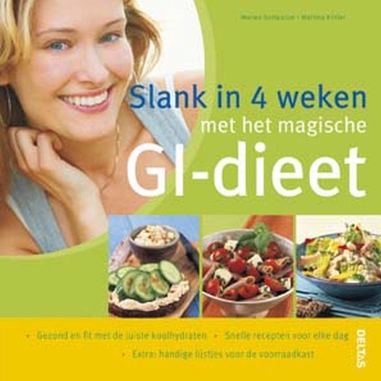 Cover van het boek 'Slank in 4 weken met het magische gi-dieet' van M. Kittler en Marion Grillparzer