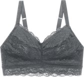 Cosabella Beugelloze Beha NSN CURVY SWEETIE SOFT BRA ANTHRACITE Vrouwen - Maat L