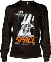 Discovery Channel Longsleeve shirt -M- Space Cover Zwart