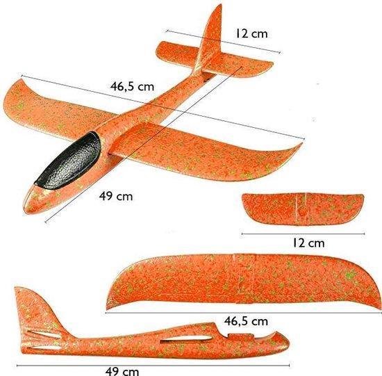 Vliegtuig Piepschuim - vliegend - schuim - usb - oplaadbaar - motor