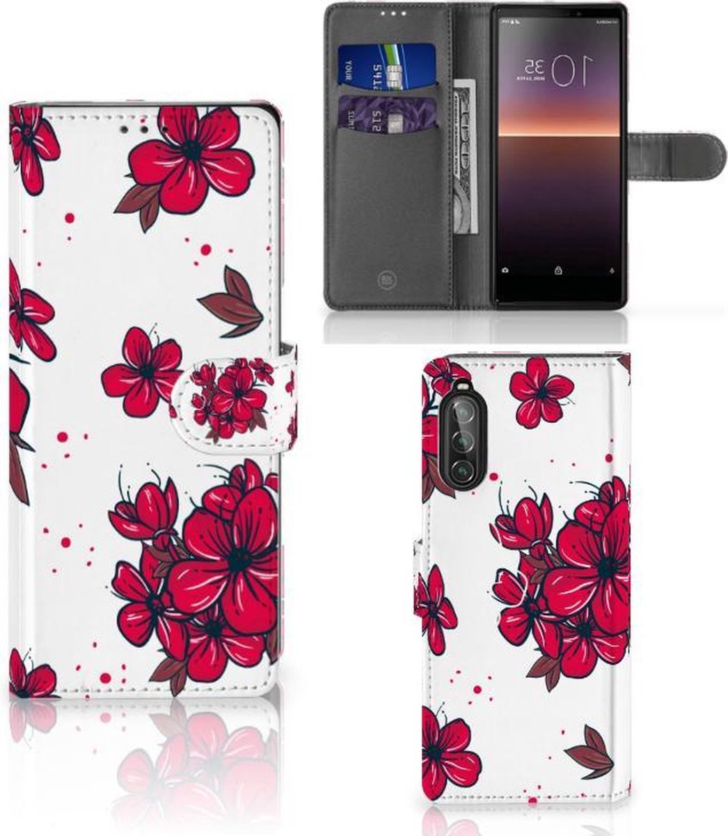 Sony Xperia 10 II Hoesje Blossom Red