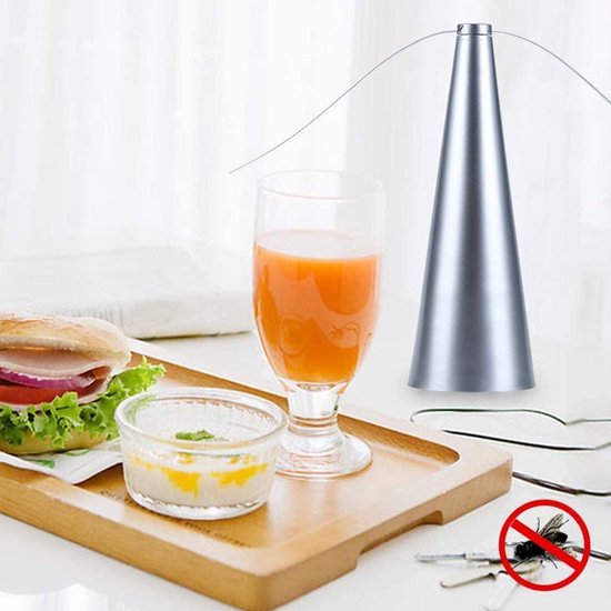 Vliegenafstotende ventilator houdt vliegen en insecten weg van uw eten  genieten buiten... | bol.com