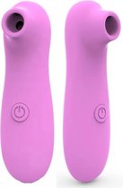 Zuigende Clitoris Stimulator | 10 standen | Fijne orgasme | Krachtige zuigingen | Dildo | roze