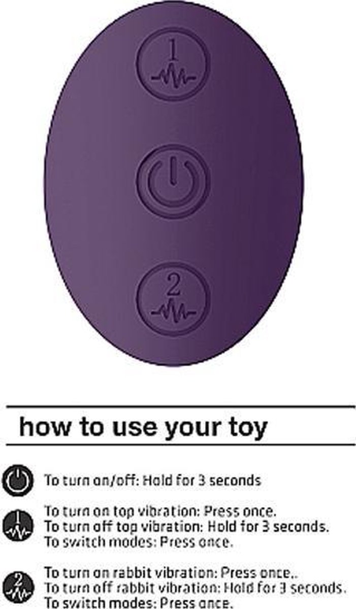 VIVE by Shots - Enora - Wand Vibrator - Purple