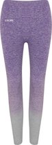 LXURY Dames Fade Sportlegging  Maat L/XL - Paars - Sportkleding - High Waist - Sportbroek