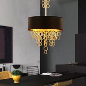 Elle Zwarte Gouden Hanglamp | bol