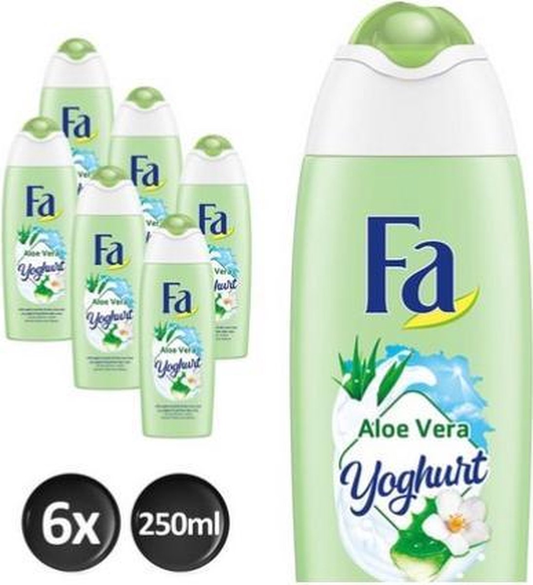 Fa Douchecreme Aloe Vera Yoghurt - Voordeelpak 6x 250ml