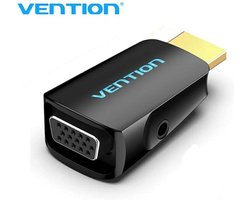 Vention Hdmi Naar Vga-Adapter Met 3,5 Mm Audio-Poort Voor Monitor Van Projector