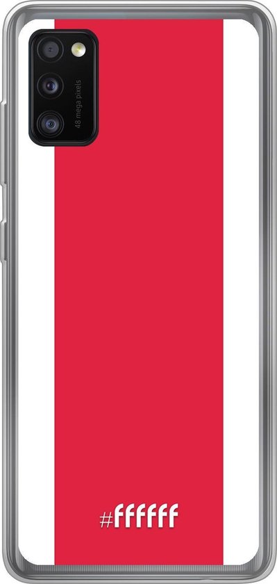 bol.com | Samsung Galaxy A41 Hoesje Transparant TPU Case - AFC Ajax #ffffff