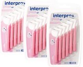 Interprox Plus Nano - 1.9 mm - Roze 3 x 6 stuks - Voordeelpakket