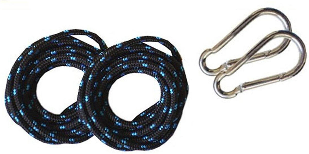 Potenza® Hangmat met SPREIDSTOK - 2 persoons - EXTRA STEVIG - UV bestendig - Blauw - Acadia XL — afbeelding 3