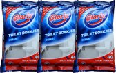 Glorix Original toiletdoekjes - schoonmaakdoekjes - 3 x 40 doekjes