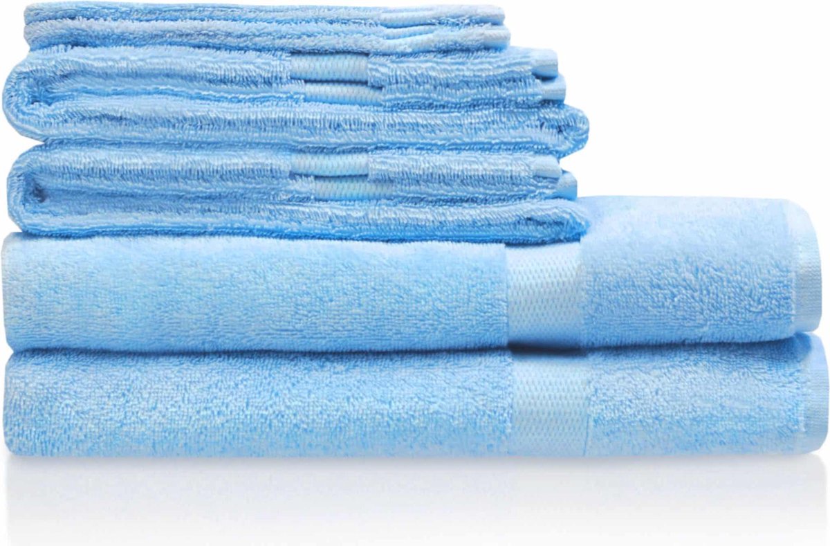 Handdoek Havlu Luxe Blauw 50x100cm