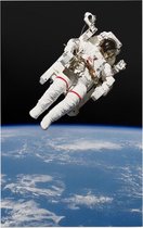 Bruce McCandless first spacewalk (ruimtevaart) - Foto op Forex - 60 x 90 cm