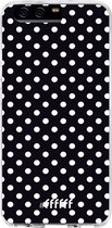 Huawei P10 Hoesje Transparant TPU Case - Onyx Dots #ffffff