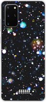 Samsung Galaxy S20+ Hoesje Transparant TPU Case - Galactic Bokeh #ffffff