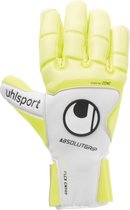 Uhlsport Sporthandschoenen - Unisex - Licht geel/Wit Maat: 9 1/2