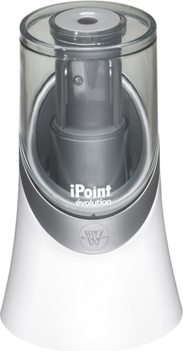Goedkoopste Westcott puntenslijper - iPOINT Evolution - elektrisch - exclusief batterijen - wit - AC-E55031