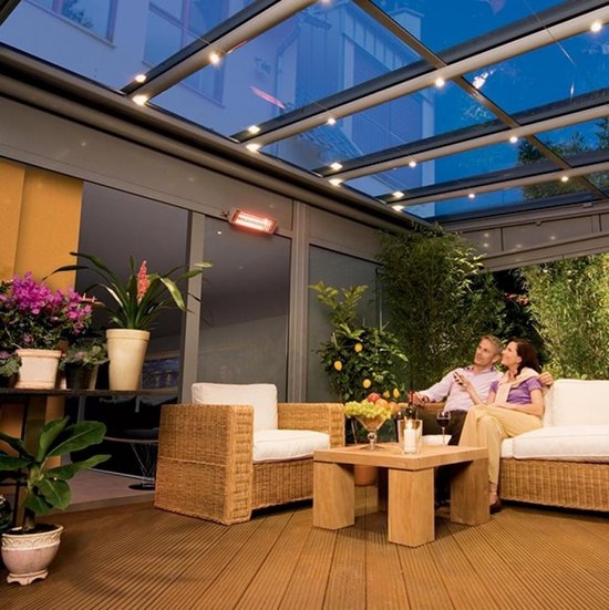 LED terrasoverkapping inbouwspot Madrid ab - inclusief trafo / veranda /  carport /... | bol.com