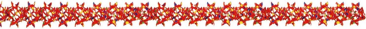 Riethmüller Slingers Confetti 16 X 400 Cm Papier Rood