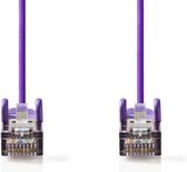 CAT5e-Kabel | SF/UTP | RJ45 (8P8C) Male | RJ45 (8P8C) Male | 5.00 m | Rond | PVC | Violet | Polybag